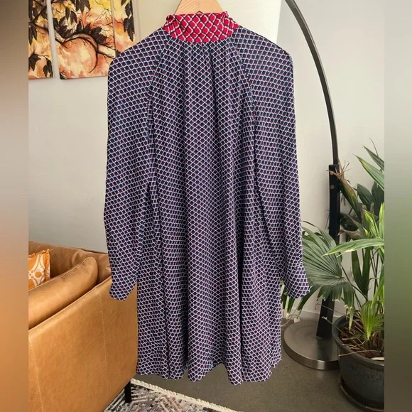 Kenzo Long Sleeve Print Dress - Picture 2 of 5